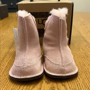 UGG Blush Suede Infant Booties